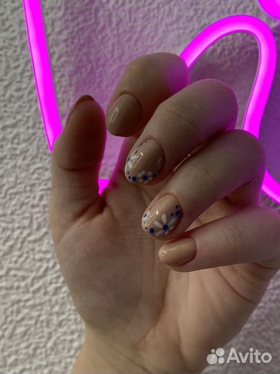 Маникюр с покрытием гель лак