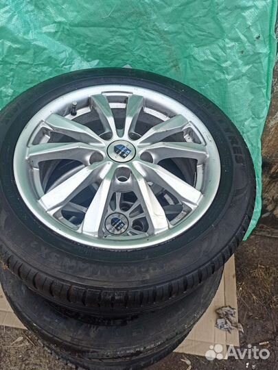 Литые диски r16 5x114 3 с резиной