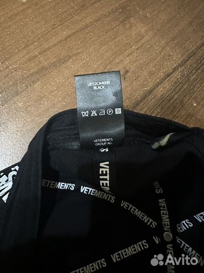 Кепка Vetements