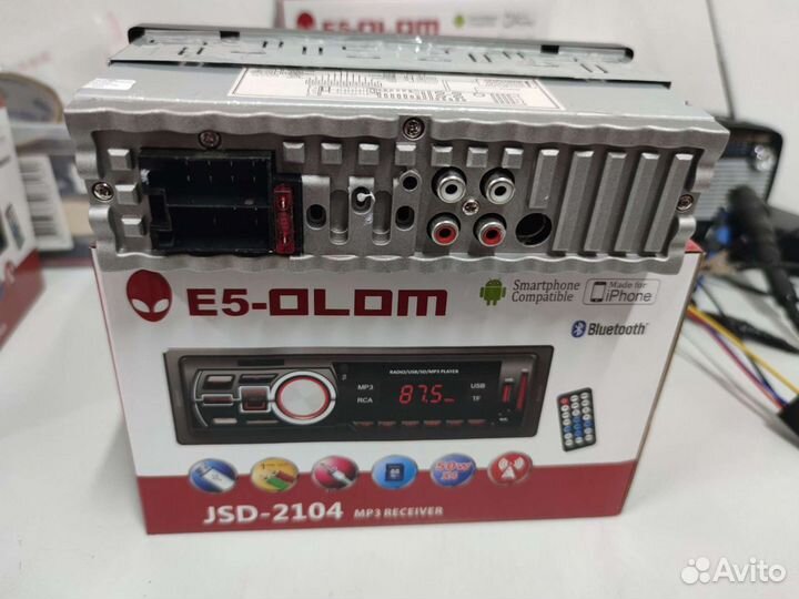 Магнитола E5-olom JSD-2104, Bluetooth