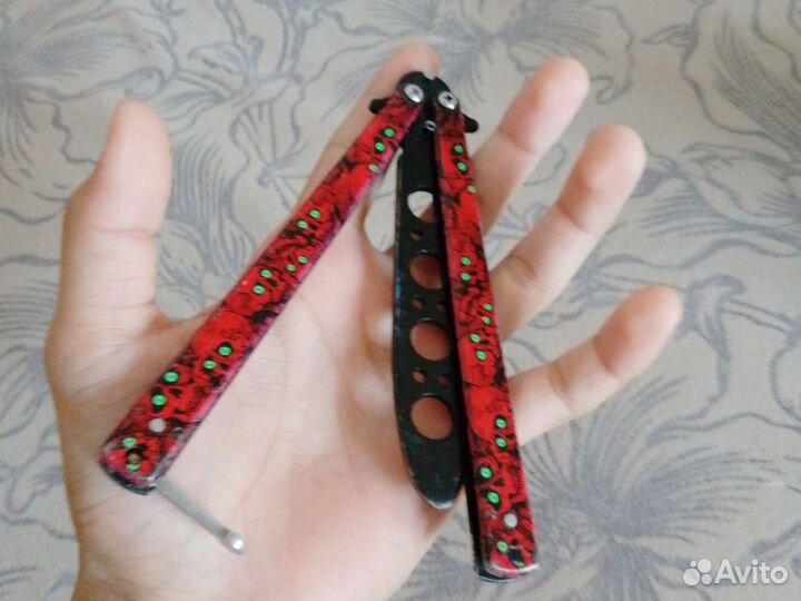 Бабочка нож тренировочный