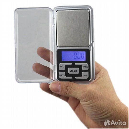 Весы портативные карманные ювелирные точные мини