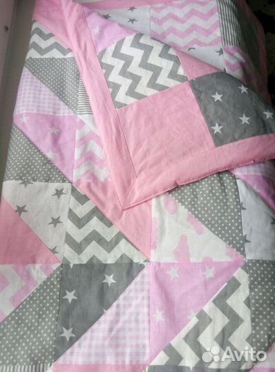 Лоскутное одеяло ручной работы