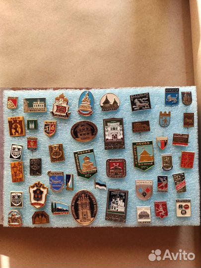 Коллекция значков, знаков СССР