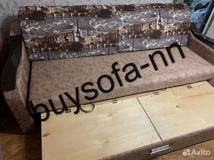 Диван на металлокаркасе 001