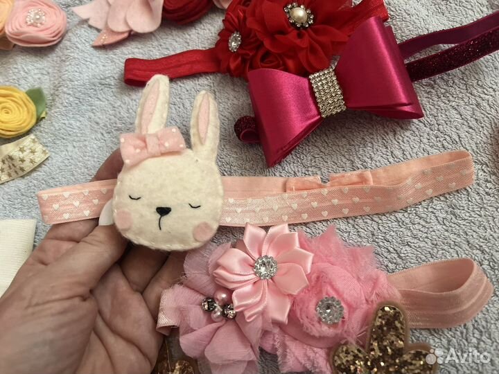 Повязки на голову для малышки, ободки для девочек