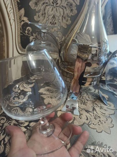 Подставка для коньячного набора