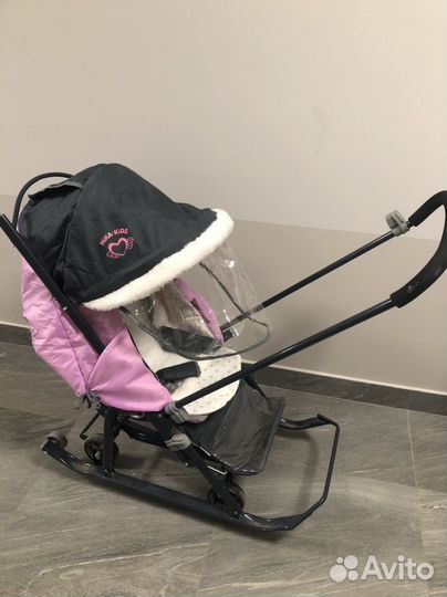 Санки коляска nika kids