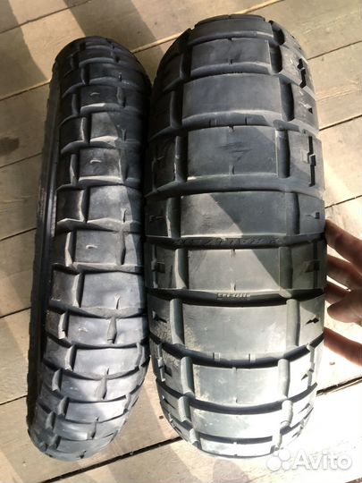 Pirelli Scorpion STR 120/70 R19 и 170/60 R17
