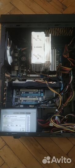 Системный блок по частям