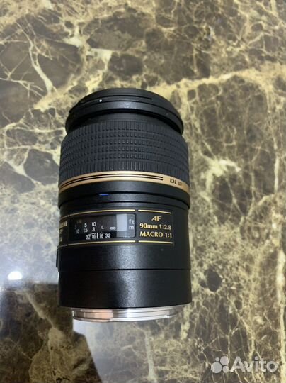 Объектив Tamron 90mm macro 272E на canon