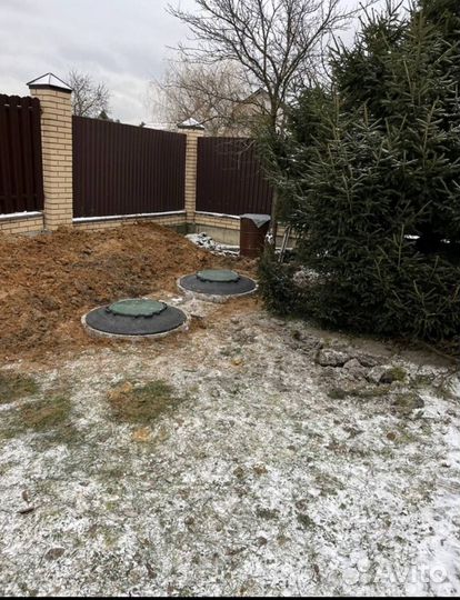 Септики из жби колец под ключ