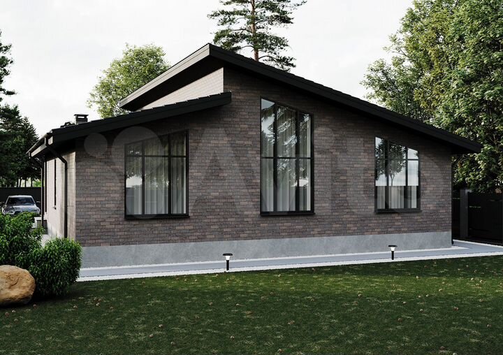 Коттедж 121 м² на участке 6 сот.