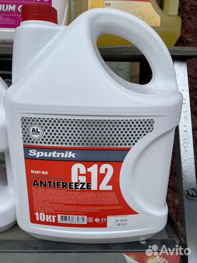Антифриз g12 красный 10 кг