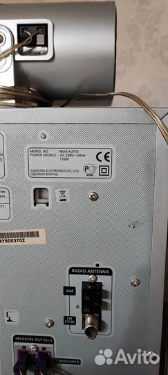 Музыкальный центр samsung max kj750