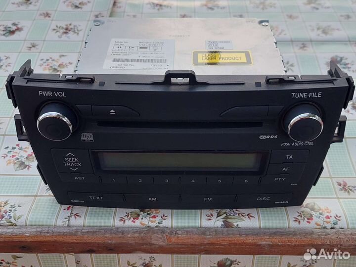 Магнитола toyota corolla