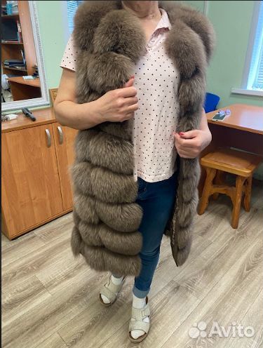 Жилетка из писца 42-44