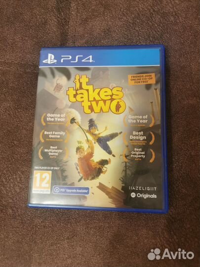 It takes two ps4 диск бу