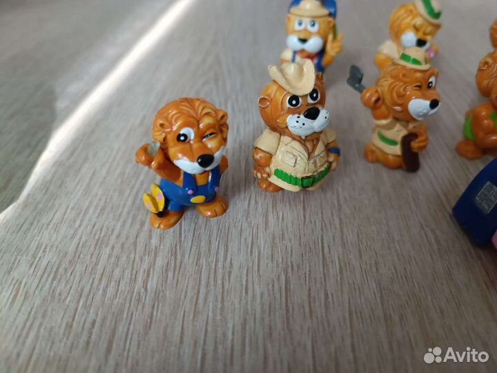 Игрушки из киндера 90х/ Львы