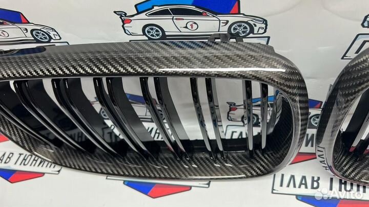 Решетка радиатора BMW X5 F15 X6 F16 dry carbon