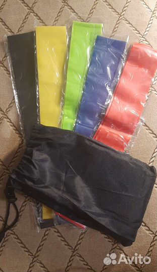 Набор фитнес резинок 5штук