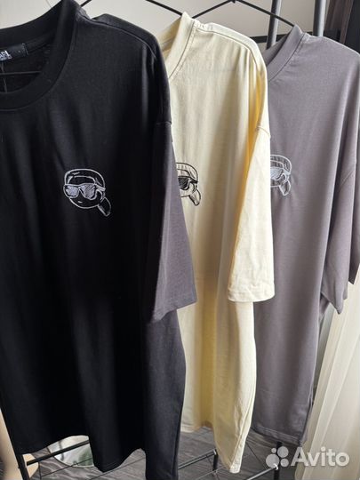 Футболка оверсайз мужская Karl Lagerfeld M-2XL