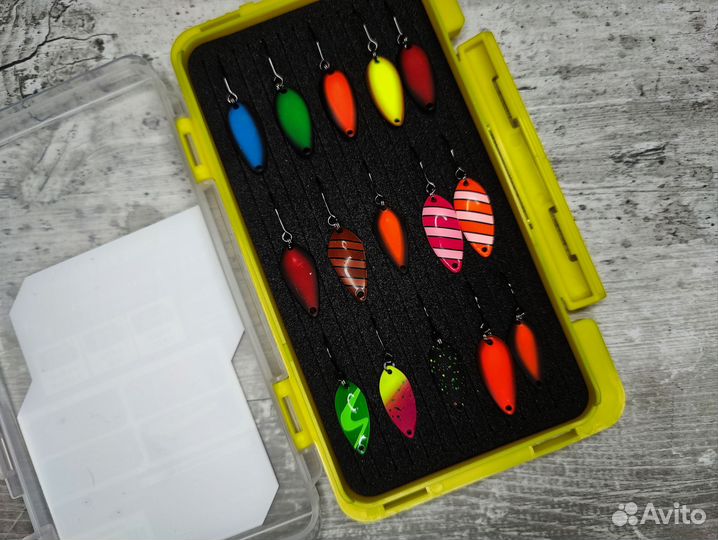 Топ набор форелевых блесен