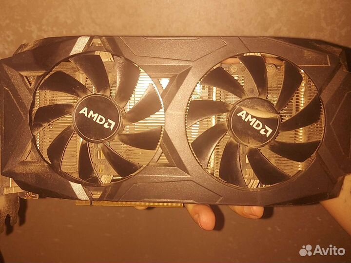 Видеокарта rx580 4gb