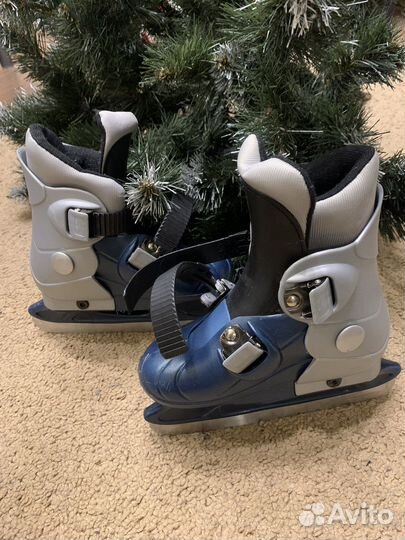 Раздвижные коньки 29-32 blue XS