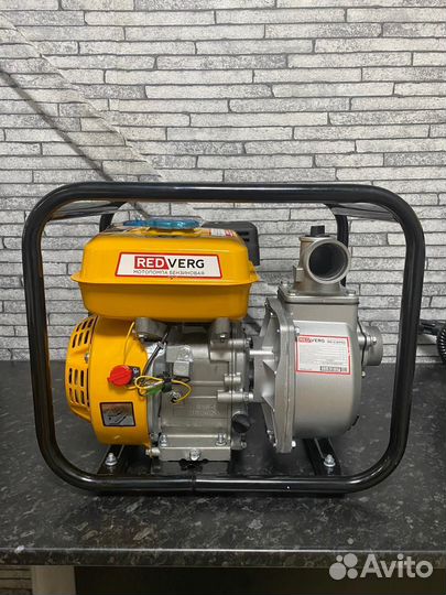 Высоконапорная мотопомпа redverg RD-FWP50 6631793