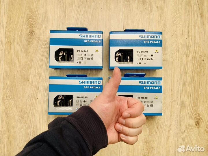 Контактные педали Shimano PD-M540 (EU)