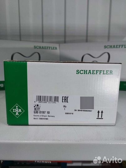 Комплект грм Ina duster/megane 1.5DCi Оригинал