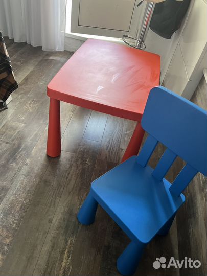 Стол и 2 стула IKEA