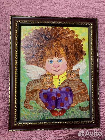 Картина маслом для подарка и интерьера