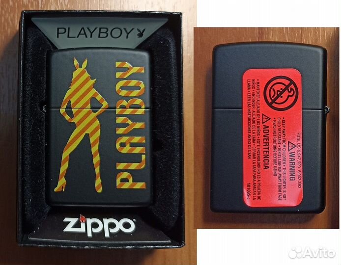Зажигалки Zippo PlayBoy оригиналы новые