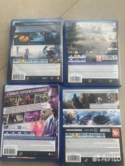 Игры для приставок ps4
