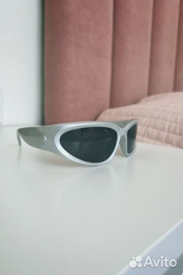 Очки серебристые