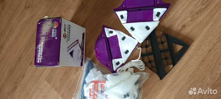 Магнитная щетка для мытья окон