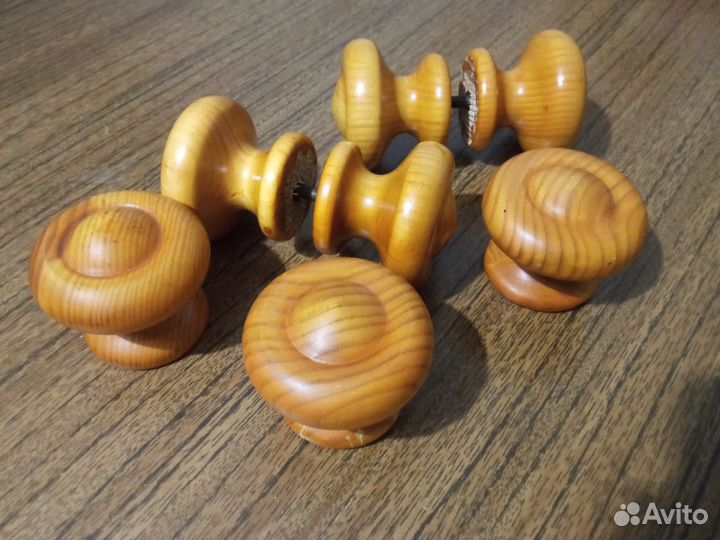 Ручки дверные деревянные новые не Б/У