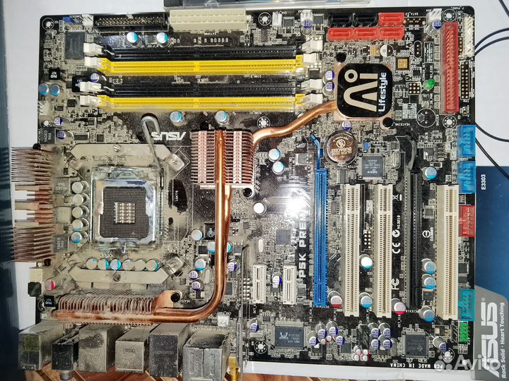 Asus P5K Premium/WiFi-AP, проц Core 2 Quad, кулер