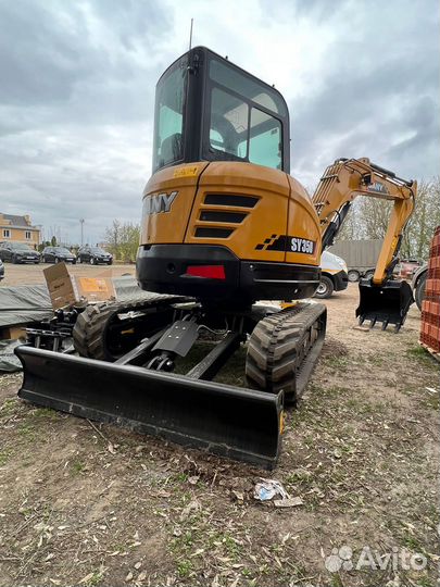 Мини-экскаватор Sany в аренду