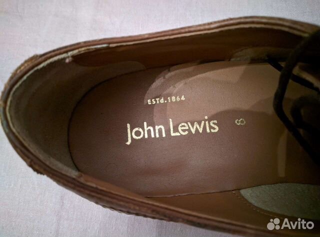 Мужские туфли броги John Lewis, англия, 42 (8)