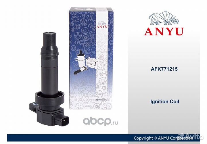 Катушка зажигания Hyundai Solaris, Kia Rio