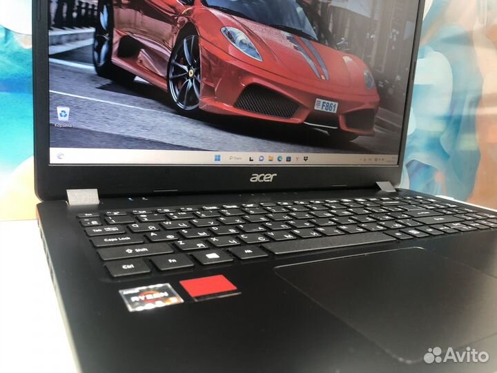 Ноутбук Acer FullHD Ryzen 3/8GB/256gbssd/520X 2GB