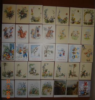 Открытки 40г.-50г