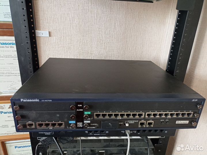 Атс Panasonic NCP500 1000 полный комплект лицензий