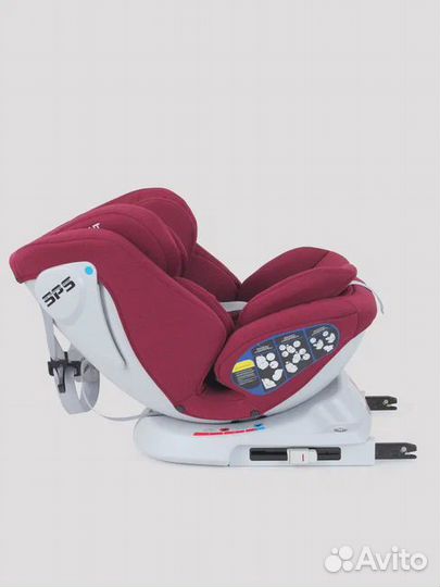 Автокресло Rant Nitro Isofix 0-36 кг Red