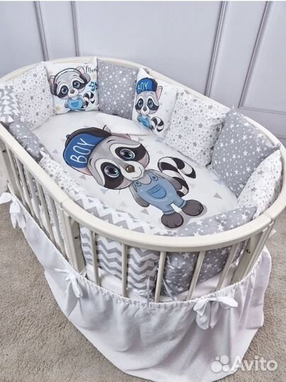 Бортики в кроватку