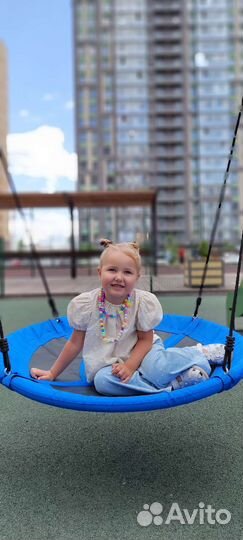 Качели гнездо подвесные круглые