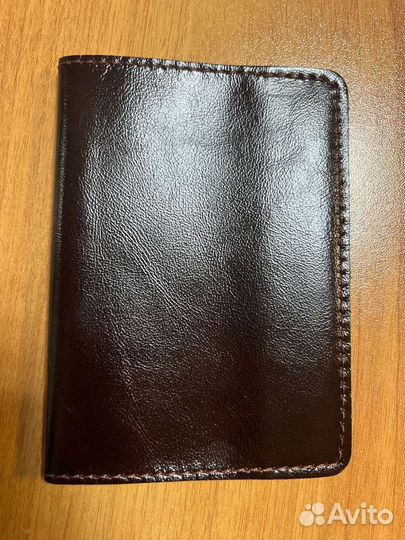 Обложка на паспорт кожаная